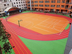 Resistencia al deslizamiento prefabricadas <span class=keywords><strong>pista</strong></span> <span class=keywords><strong>de</strong></span> enclavamiento <span class=keywords><strong>de</strong></span> deporte baldosas <span class=keywords><strong>de</strong></span> piso - Product Image 3