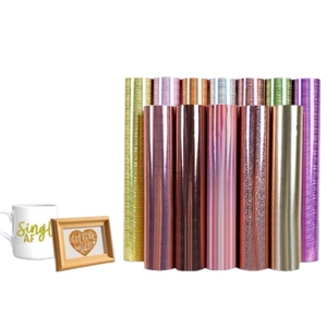 Rollo de <span class=keywords><strong>Vinilo</strong></span> de Transferencia de PVC al por Mayor para Vasos, Color Personalizable, Fácil de Cortar, <span class=keywords><strong>Vinilo</strong></span> <span class=keywords><strong>Adhesivo</strong></span> para Impresión por Inyección de Tinta - Product Image 1