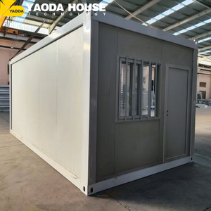 Ufficio Modulare Portatile Pieghevole Personalizzato 20FT a Prezzo di Fabbrica 2025, Container Ufficio Standard - Product Image 1