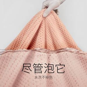 Juego de Toallas de Baño Duoxi Extra Grandes, Suaves y Absorbentes, de Poliéster, Color Sólido, Rectangulares, para Uso Doméstico, 140x70cm 75x35cm - Product Image 3