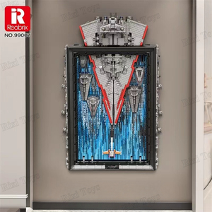 Reobrix 99007 5964PCS Serie de películas Arte interestelar Pintura Rompecabezas Juguete Regalo de Cumpleaños Juegos de bloques de construcción - Product Image 2