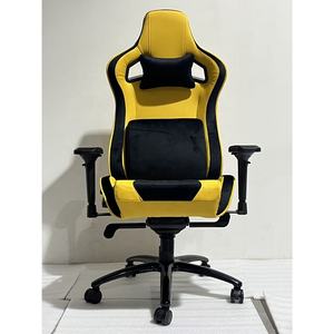 Función Walkaway bloqueable Pro <span class=keywords><strong>Gamer</strong></span> <span class=keywords><strong>Silla</strong></span> de juegos de oficina de tamaño grande Servicio DDP 4D Reposabrazos Cadeira <span class=keywords><strong>Gamer</strong></span> <span class=keywords><strong>Silla</strong></span> de juegos amarilla - Product Image 1