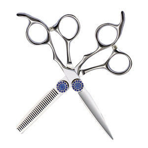 Hairdressing Scissors Set 6 Inch 9Cr13 Stainless Steel Thinning Shears For Hair Cutting And Styling - Product Image 1