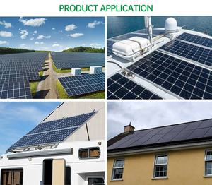 25% panneaux solaires HPBC à haute <span class=keywords><strong>efficacité</strong></span> 20W 30W 40W 50W 60W 100W petit panneau solaire en verre panneau d'énergie solaire photovoltaïque BC - Product Image 5