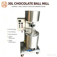 Machine à broyer les chocolats en billes TUORONG 30L, raffineuse et conche pour pâte de chocolat et beurre de noix