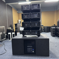 Enceintes Line Array HDL 30-A Double 10 Pouces, Système Sonore DJ Amplifié avec Haut-parleur Néodyme, Enceinte Extérieure HDL 30-A