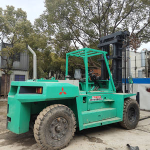 รถยกมือสองญี่ปุ่นแท้ Mitsubishi FD150 สำหรับคลังสินค้า ระบบบังคับเลี้ยวแบบยืดหยุ่น สภาพการทำงานสมบูรณ์ ราคาถูก - Product Image 5