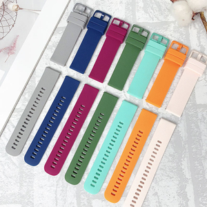 Bracelet de <span class=keywords><strong>montre</strong></span> intelligent en silicone à dégagement rapide, étanche, 20 mm 22 mm, en caoutchouc, pour Moonswatch - Vente en gros - Product Image 1
