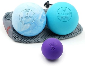Pelota de Masaje de Goma Dura de 3cm 4cm 5cm 6cm para Pilates, Yoga, Rehabilitación, Quiropráctica, Terapia y Fitness, con Logotipo Grabado Personalizado - Product Image 6