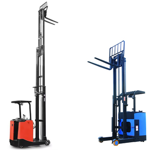 2024 HELI 전기 좌석 도달 트럭 12M 새로운 전기 팔레트 스태커 휴대용 중국 지게차 건설 레스토랑 - Product Image 1