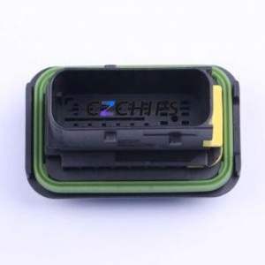 1-1564407-1 Housing (Wire-to-Board / Wire-to-Wire) P=4mm Connector ( Jack Structure: 2x8P )( Pitch: 4mm )( Row Spacing: 6mm ) - Product Image 1