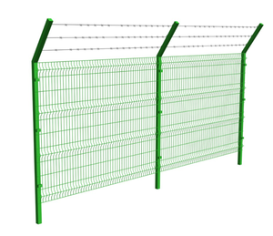 Galvanized Blending Fencing Steel <strong>Garden</strong> Barricade Metal Fence Wire <strong>Mesh</strong> 3D for Outdoor Triangle <strong>Gardens</strong> Fence - Product Image 4
