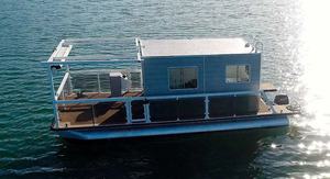 Maison flottante <span class=keywords><strong>de</strong></span> luxe <span class=keywords><strong>en</strong></span> aluminium 5083 <span class=keywords><strong>de</strong></span> 38 pieds, ponton flottant, à vendre - Product Image 4