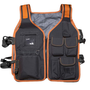 Biểu Tượng Tùy Chỉnh Nhiệm Vụ Nặng Nề Bảo Vệ Làm Việc <span class=keywords><strong>Vest</strong></span> Với Đa-Túi OEM Hỗ trợ Bảo Hộ Lao Động Và Công Cụ Tàu Sân Bay Biểu Tượng Tùy Chỉnh - Product Image 4