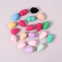 Éponge de maquillage douce et mini, sans latex, lavable, avec logo personnalisé, pour crème liquide, approvisionnement direct du fabricant en gros