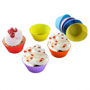 SILIKOLOVE Eco-Friendly Food Grade <b>Silicone</b> Mold Multi-Shape Flower Dishwasher Safe <b>Baking</b> Decorating Tools - Product Image 4