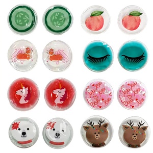 Patchs oculaires universels végétaliens rafraîchissants en gel pour hommes et femmes, avec sangle élastique, compresse chaude/froide, hydratants, pour soulager les cernes - Product Image 3