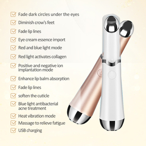 2026 Tragbares Elektrisches Augen- & Lippen-Schönheitsgerät mit Wärmekompresse, Augenmassagegerät, 300mAh Akku, Reduziert Tränensäcke und Augenringe, Vibration - Product Image 5