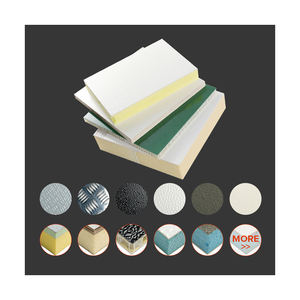 מפעל ישיר מכירה טובה באיכות גבוהה התנגדות השפעה וכוח חלק FRP גיליון פיברגלס מרוכבים כריך לקרוונים - Product Image 1