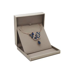 Boîte à bijoux en cuir PU, en daim, 1 pièce, Logo personnalisé, de haute qualité, pour bague, Bracelet, emballage cadeau, boîte en plastique à bijoux - Product Image 4