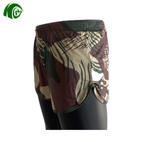 Kango Design moins cher Rhodesia Camo Silkies Shorts Outdoor Logo personnalisé Ranger Panties Short d'été
