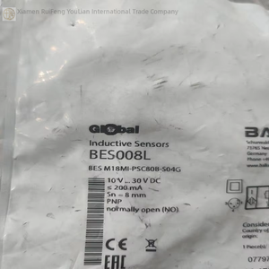 เซ็นเซอร์ตรวจจับวัตถุแบบเหนี่ยวนำ BES M18MI-PSC80B-S04G ขนาด 8 มม. ชนิด PNP NO มาตรฐาน M12 4 ขา รุ่น M18 สำหรับงานเชื่อมในอุตสาหกรรมยานยนต์ - Product Image 1