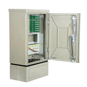 Armoire <span class=keywords><strong>de</strong></span> connexion à <span class=keywords><strong>fibre</strong></span> optique 96 cœurs Boîte <span class=keywords><strong>de</strong></span> fusion étanche extérieure FTTH ODC Montée au sol 96 type cassette - Product Image 3