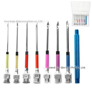 सिर के डिय ऊन पोकिंग के साथ रूसी कढ़ाई सुई को बदलने और कढ़ाई के लिए फूलों की सुई - Product Image 4