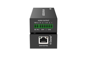 Dante エンコーダーおよびデコーダー キット 2CH アナログオーディオ インストールおよび放送プロジェクト向けの完全なアナログから <span class=keywords><strong>IP</strong></span> オーディオシステムへの変換 - Product Image 5