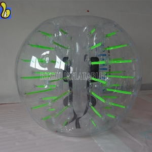 Divertido brillante reflectante de burbuja inflable Bola de parachoques para niños D5051 - Product Image 3
