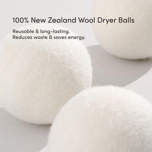 Bolas de Secadora Reutilizables Ecológicas Hechas a Mano con Lana 100% Orgánica de Nueva Zelanda, Eliminan Olores y Deshumidifican, Éxito de Ventas 2025 - Product Image 5