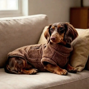 Pull pour chien <span class=keywords><strong>Frenchie</strong></span> Dachshund, vêtements pour animaux de compagnie personnalisés de luxe, écologiques, vente en gros, vêtements décontractés simples pour chiens de petite et moyenne taille - Product Image 3