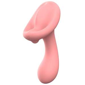 महिला तरल सिलिकॉन पहनने योग्य मालिश उत्तेजना usb रिचार्जेबल 2 मोटर्स मजबूत कंपन मशरूम सिर वाली पैंटी वाइब्रेटर - Product Image 3