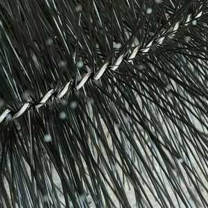 Cepillo de Limpieza para Canaletas, Resistente a los Rayos UV, con Núcleo de Acero Inoxidable, Ecológico, de 4 Metros de Longitud, con Cerdas Negras, para Uso Industrial y Bricolaje - Product Image 4