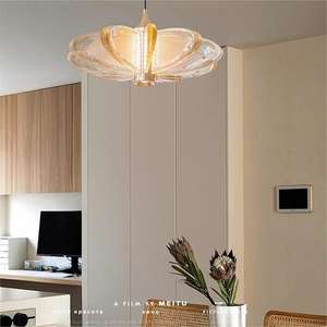 โคมไฟแขวนบาร์หรูหรา ดีไซน์ศิลปะสุดพิเศษ สำหรับร้านอาหาร แสงไฟเรียบง่าย สง่างาม เหมาะสำหรับทางเดิน - Product Image 2