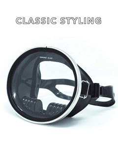 Masker Selam <span class=keywords><strong>Scuba</strong></span> Perlengkapan Menyelam, Perlengkapan Menyelam Skuba Profesional Tempered Glass untuk Dewasa - Product Image 4