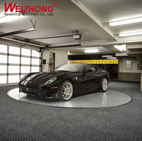 Plateforme tournante pour voiture sur mesure avec structure anti-collision pour exposition automobile et garage privé