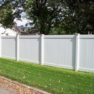 Promoción: Paneles de PVC para Cercas y Portones, Panel de Cerca Exterior, Cerca de Vinilo Blanca, Paneles de Cerca de Vinilo de 8 pies x 8 pies, Enrejados y Portones - Product Image 3