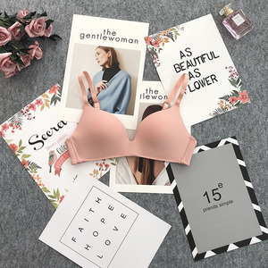 Grand soutien-gorge de bonne qualité pour femmes sous-vêtements sans couture soutiens-gorge pour femmes Push up <span class=keywords><strong>Lot</strong></span> pas cher grande <span class=keywords><strong>taille</strong></span> soutien-gorge haut - Product Image 4