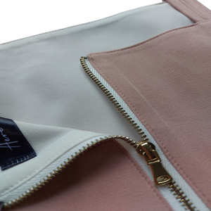 เสื้อครอปสำหรับผู้หญิงผ้าซาตินเกาะอกสั้นแบบลำลองมีซิปสำหรับ2023ฤดูร้อน - Product Image 3