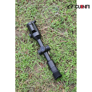 Lunette thermique intelligente haute sensibilité NETD≤18mk 640x512 avec auto-zéro et contrôle à bouton rotatif unique pour la chasse, LRF 1000m IA-612 LRF - Product Image 3