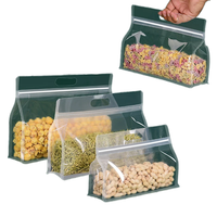 Sachet Doypack en PET de qualité alimentaire Tezel avec fermeture éclair pour le stockage du sucre, des chewing-gums, des snacks, des noix, des bonbons, de la gelée de lait et des aliments en conserve