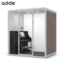 Cabine acoustique insonorisée de studio moderne Studio acoustique de musique Cabine de réunion pour piano Cabine vocale insonorisée pour espace privé