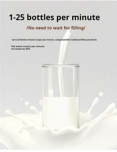 เครื่องบรรจุของเหลวแบบหัวฉีดสำหรับน้ำมันซักผ้า น้ำ น้ำมัน ขวดแยม น้ำผึ้ง ซอสพริก สบู่ น้ำผลไม้ นม ของเหลวบรรจุขวด - Product Image 3