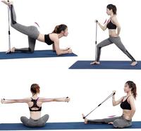 Bandas Elásticas de Resistencia de Goma para Yoga y Fitness TPE 8 Word, Banda Elástica de Fitness, Equipo de Fitness, Expansor, Entrenamiento, Gimnasio, Ejercicio