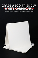 Pages intérieures d'album en carton blanc, carton rigide, boîte pliante, couverture de calendrier, boîte d'emballage en carton blanc
