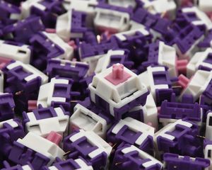 สวิตช์คีย์บอร์ดแบบกลไก UNIKEYS X HMX PURPLE DAWN LINEAR SWITCH FACTORY LUBED EDITION สวิตช์คีย์บอร์ดเกมมิ่งแบบปรับแต่งได้ - Product Image 2