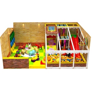 Dinosaur <b>Indoor</b> Playground,triple <b>Slide</b> Ball Pit Carousel,rollers,jumping Soft Play Set,Factory Price,10*10*3m 100sqm 1076sqft - Product Image 2
