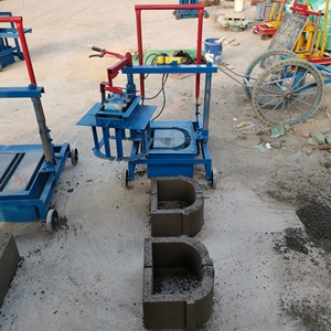 Ý Tưởng Kinh Doanh với đầu tư nhỏ 2024 KM2-45 di động khối bê tông trứng đặt khối gạch Máy Kenya tiền 170 200kg - Product Image 5