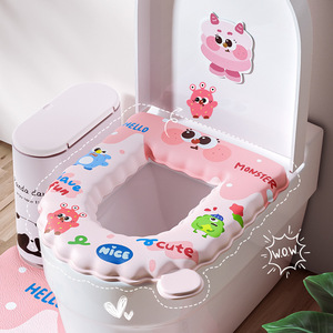 Cute Nice Cartoon Self Adhesive Toilet Stickers Deodorizing Fragrant Bathroom Odor Remover Decorative Aromatherapy Patches - Product Image 2